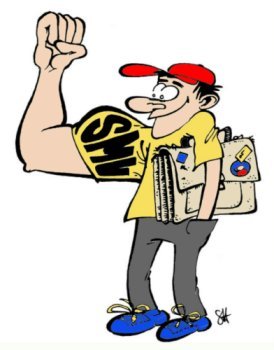 SMV-Muskelmann